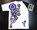 和柄半袖Ｔシャツ・胤富仁帝・インフィニティー
